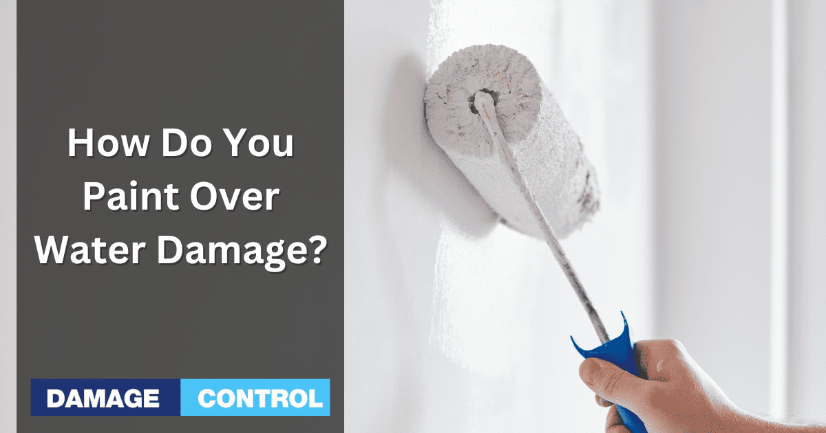 How to Paint Over Water Damage: A Comprehensive Guide